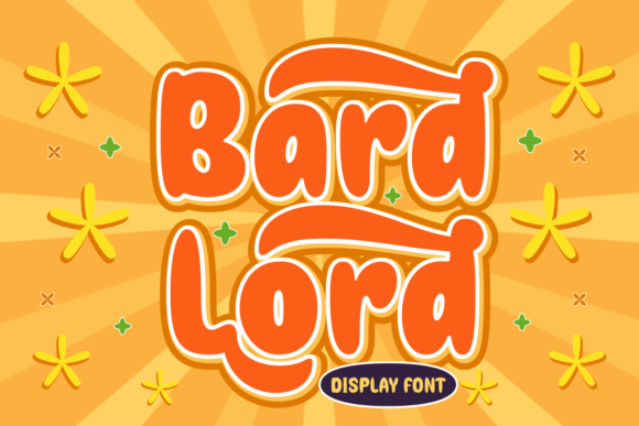 Bard Lord: The Joyful Display Font for Editorial Design