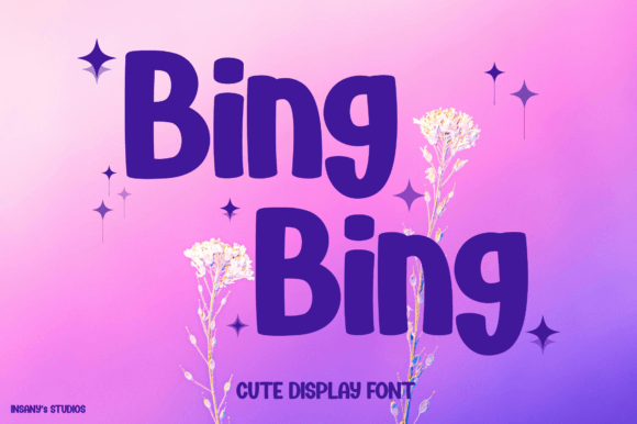 Bing Bing: The Quirky Display Font That Elevates Digital Brand Identity