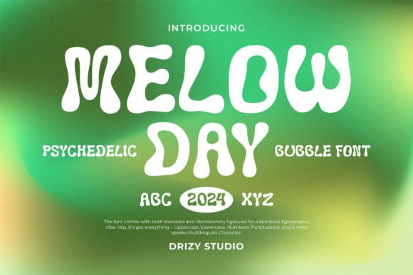 Bringing Joy to Brand Identity with the Melowday Typeface