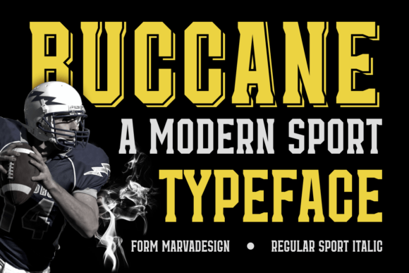 Buccane: The Bold Display Typeface for Impactful Editorial Design