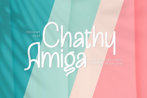Cathy Amiga: A Display Typeface for Modern Editorial Design