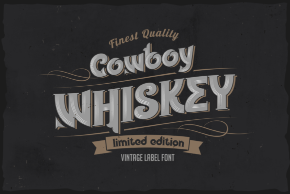 Cowboy Whiskey: A Premium Display Font for Bold Editorial Design