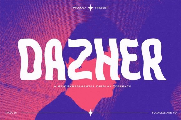 Dazher: The Modern Display Typeface for Editorial Design