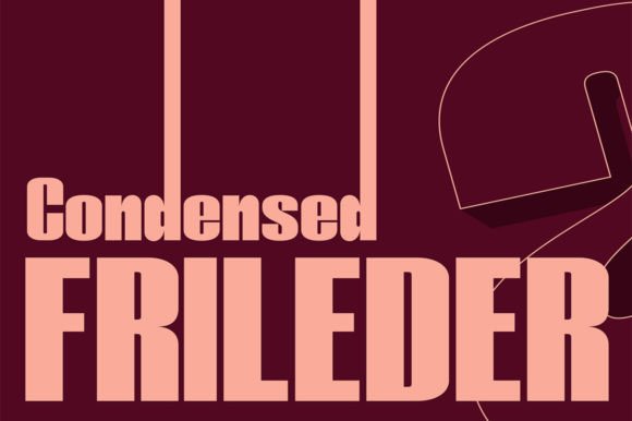 Frileder: A Creative Display Typeface for Modern Campaigns