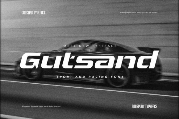 Gutsand: The Dynamic Typeface That Elevates Your Brand Identity