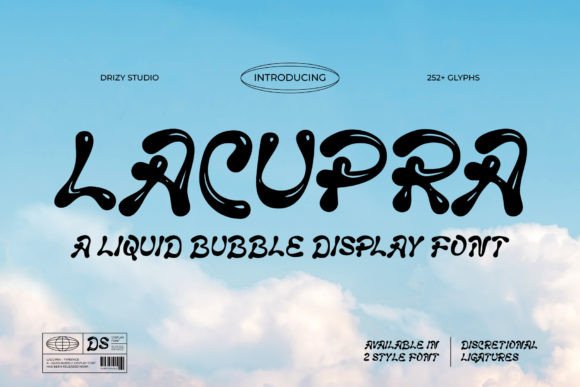 Lacupra: The Liquid Display Font for Modern Web Design
