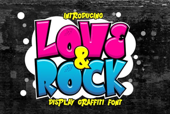 Love and Rock: The Bold Display Font for Editorial Design