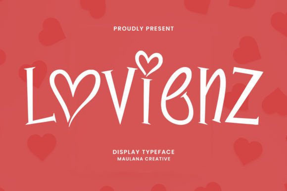 Lovienz: The Playful Display Typeface for Modern Editorial Design