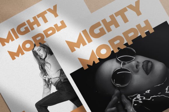 Mighty Morph: The Bold Typeface for Campaigns That Demand Attention