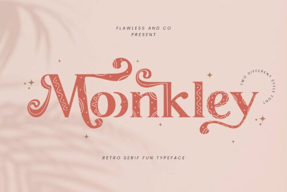 Moonkley: The Retro Serif Font That Elevates Small Business Branding