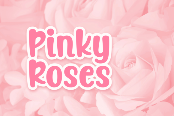 Pinky Roses: A Premium Display Typeface for Modern Web Design