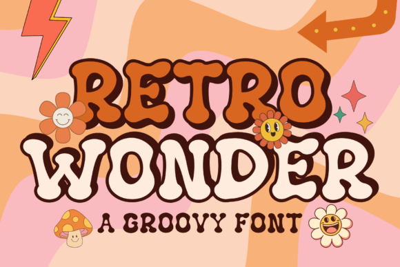 Retro Wonder: The Groovy Typeface for Authentic Editorial Design