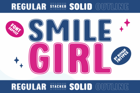 Smile Girl: The Display Font That Brings Life to Editorial Design