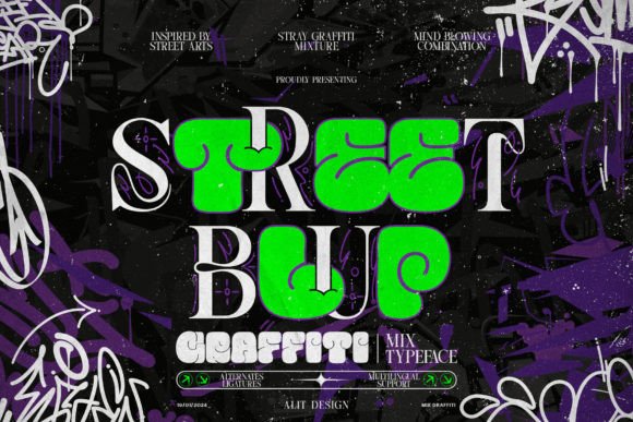 Street Blup: The Bold Serif Typeface for Modern Editorial Design