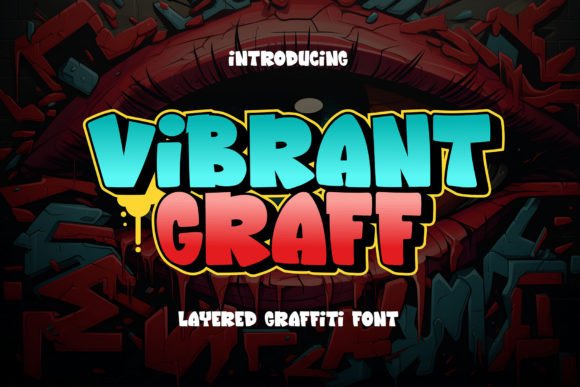 Vibrant Graff: The Bold Typeface That Transforms Small Business Branding