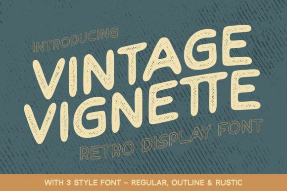 Vintage Vignette: The Premium Display Font for Scroll-Stopping Brand Content
